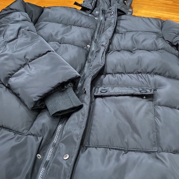 Long Black Puffer Jacket - Picture 3 of 8